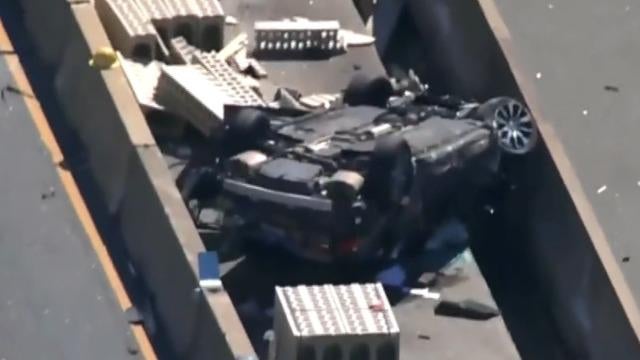 6 killed after work zone car crash on Baltimore Beltway, police say ...
