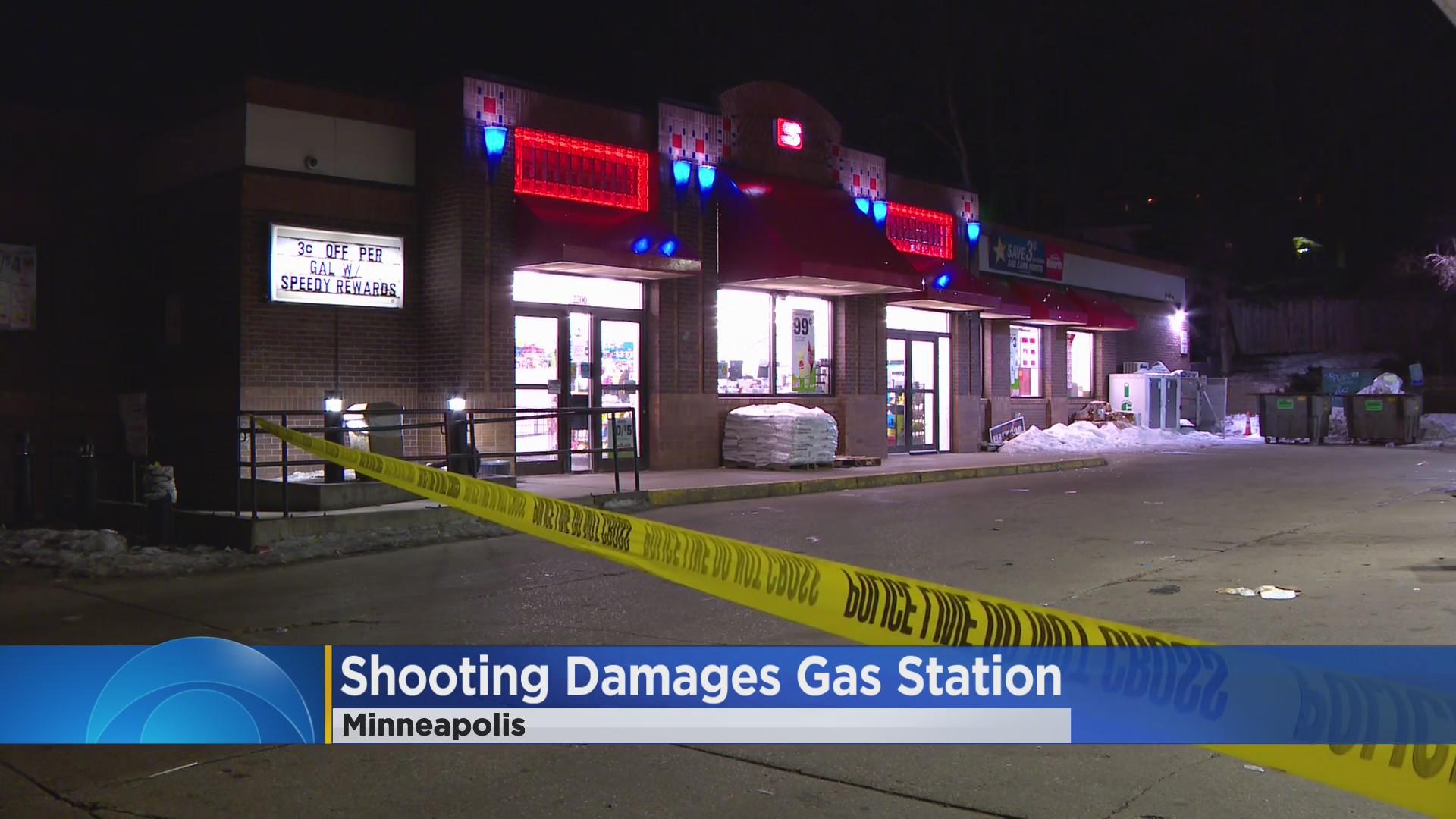 No injuries in shooting at Minneapolis Speedway gas station - CBS Minnesota