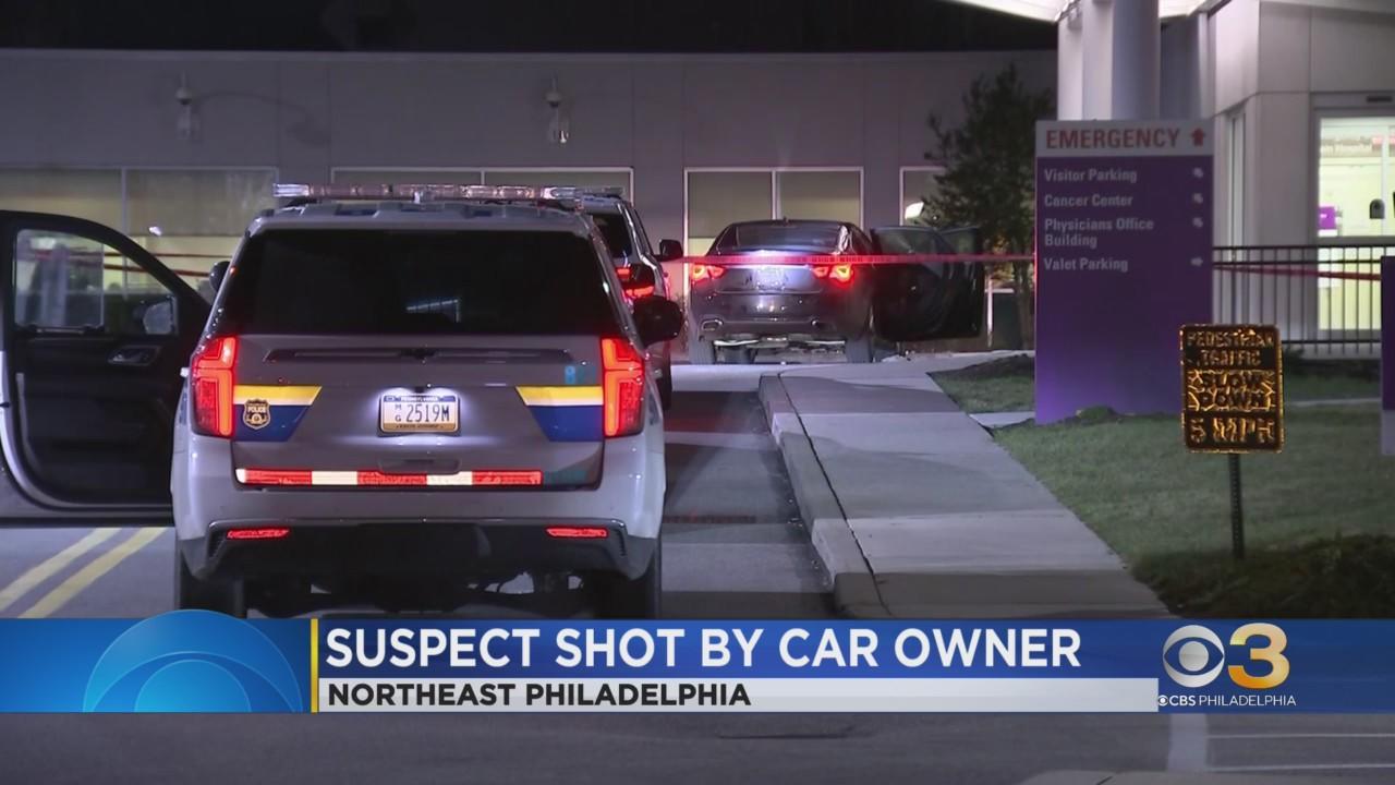 Man allegedly shot attempting to break in to car in Northeast Philly ...