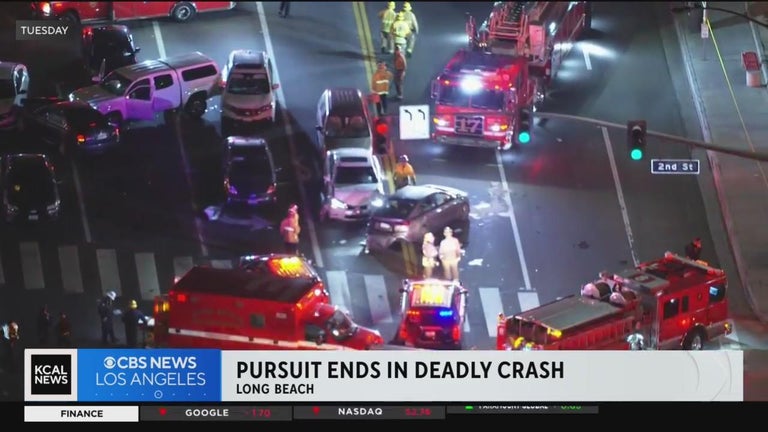 Long Beach pursuit crash: 1 dead, 8 hospitalized in Seal Beach police ...