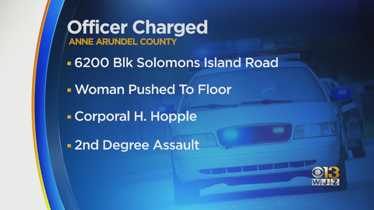 Anne Arundel Co. officer arrested, suspended for allegedly assaulting ...