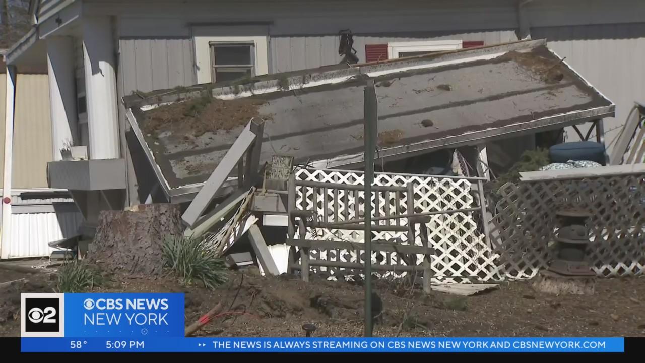 Cleanup continues in parts of New Jersey after weekend tornadoes - CBS ...