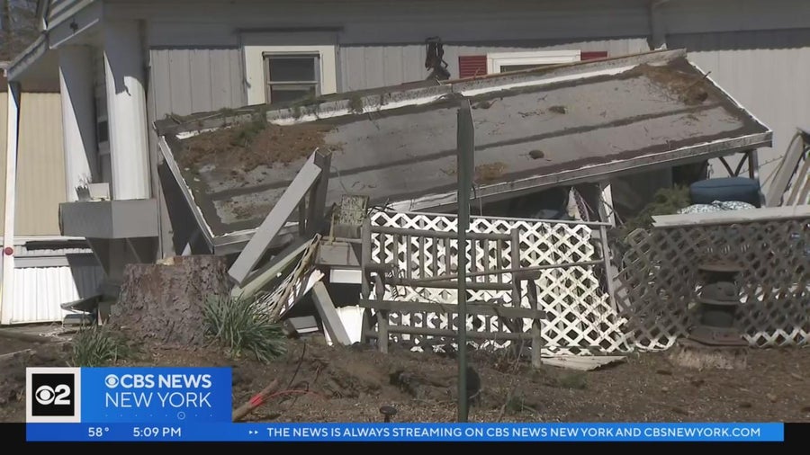 Cleanup continues in parts of New Jersey after weekend tornadoes - CBS ...