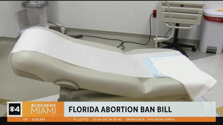 Florida House set to take up six week abortion limit - CBS Miami