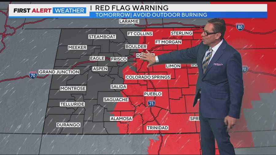 Colorado Weather: From fire danger to rain by Friday - CBS Colorado