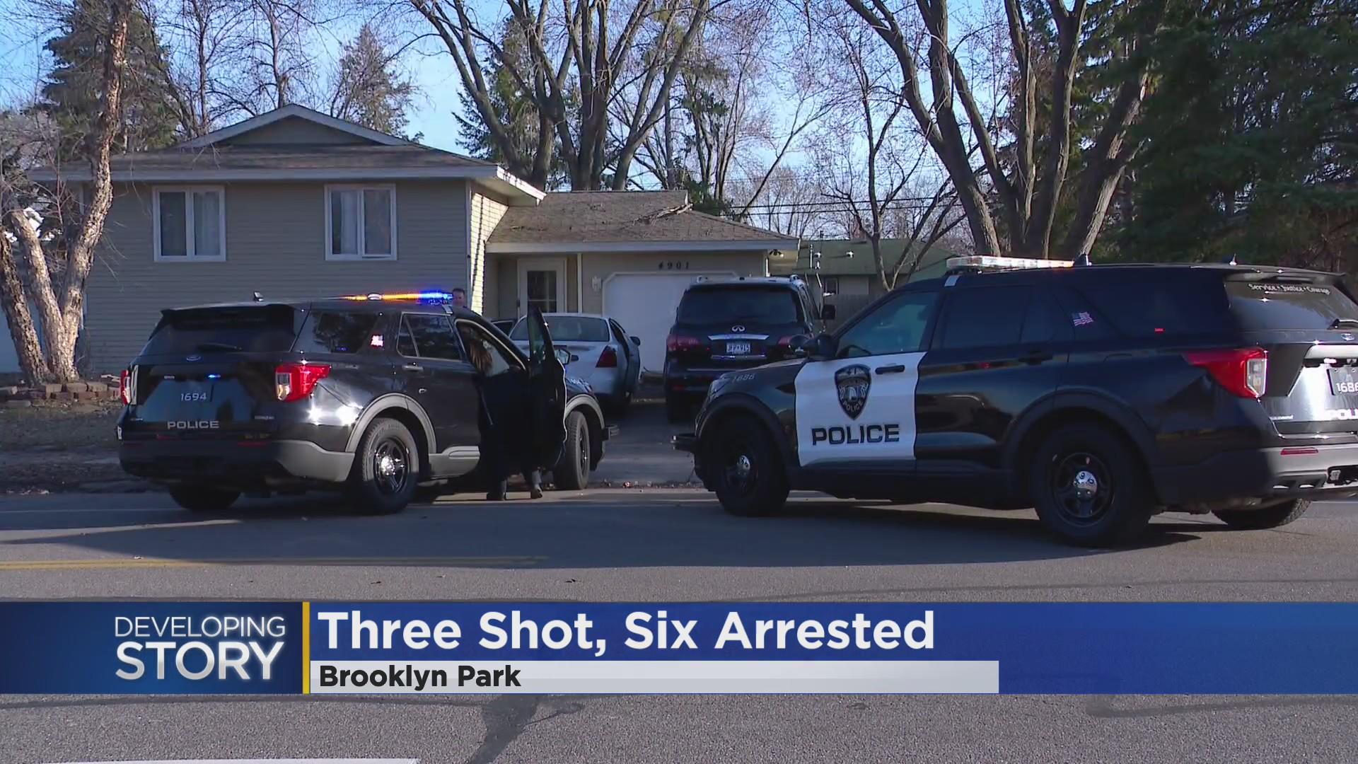 3 seriously hurt, 6 arrested in Brooklyn Park shooting - CBS Minnesota