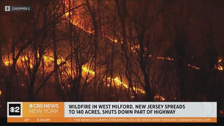 Wildfire in West Milford knocks out power to residents, temporarily ...