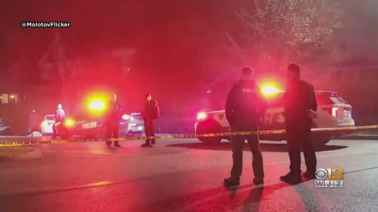 Body-worn camera footage shows a Baltimore Police pursuit that ended in ...