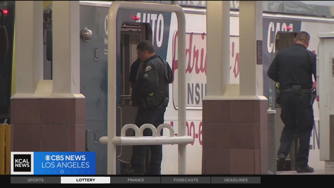 2 arrested in fatal stabbing on Metro train in Long Beach - CBS Los Angeles