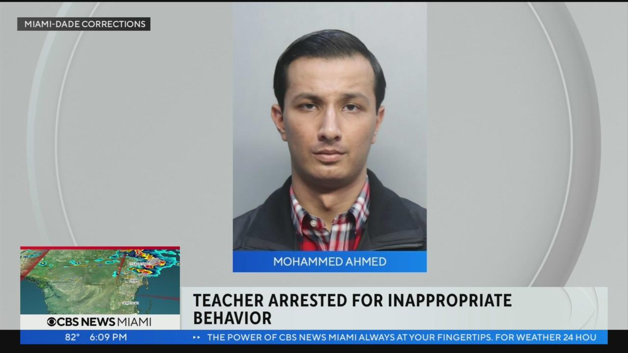 South Florida middle school teacher arrested, accused of inappropriate