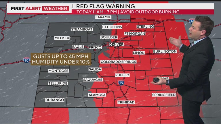 Colorado Weather: Elevated and critical fire danger returns Tuesday but ...