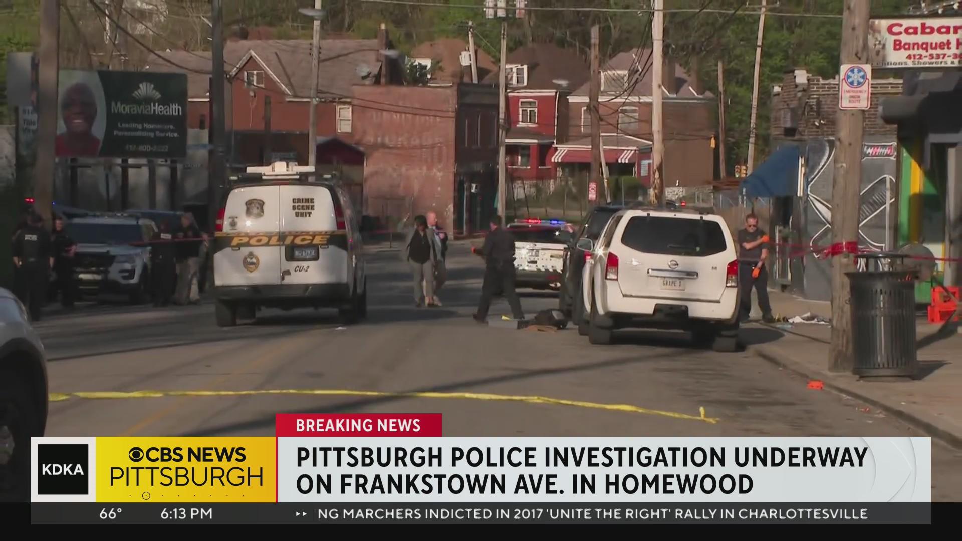 Man in critical condition after shooting in Homewood - CBS Pittsburgh