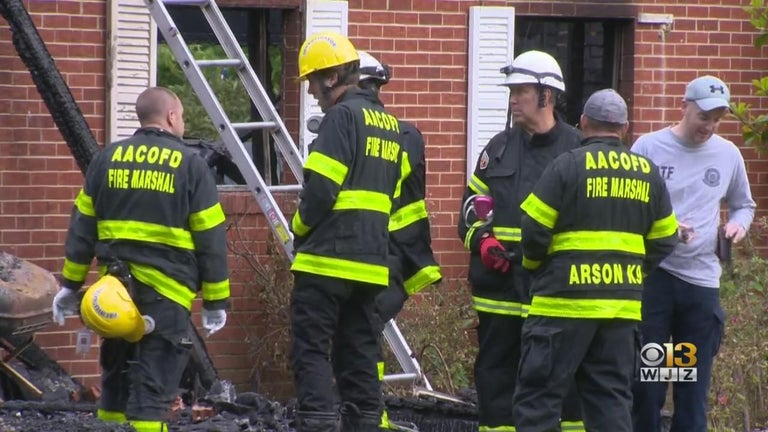 Man in wheelchair pulled from Anne Arundel County house fire dies - CBS ...