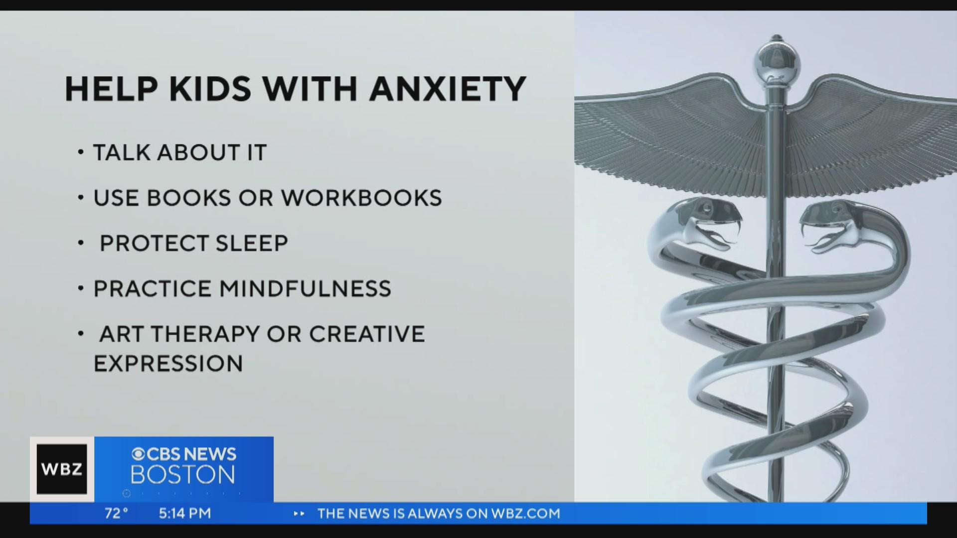 How parents can help children cope with anxiety - CBS Boston