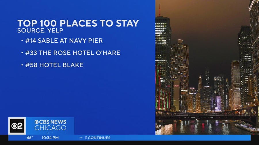 6 Chicago area hotels make Yelp's list of Top 100 Places to Stay - CBS ...