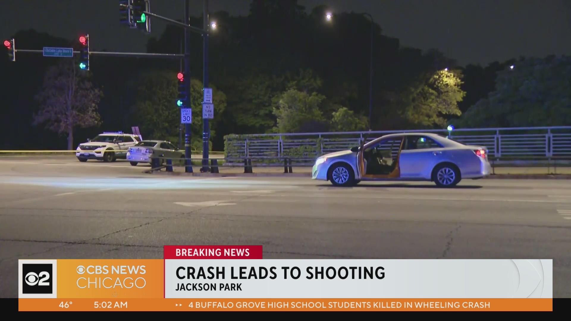 Crash leads to shooting on DuSable Lake Shore Dive in Jackson Park ...