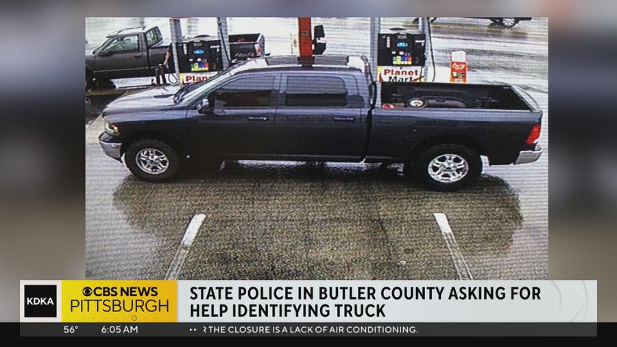 Pennsylvania State Police asking for help identifying truck - CBS ...