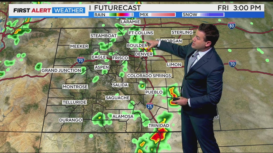 Strong to severe thunderstorms expected Friday afternoon, large hail ...