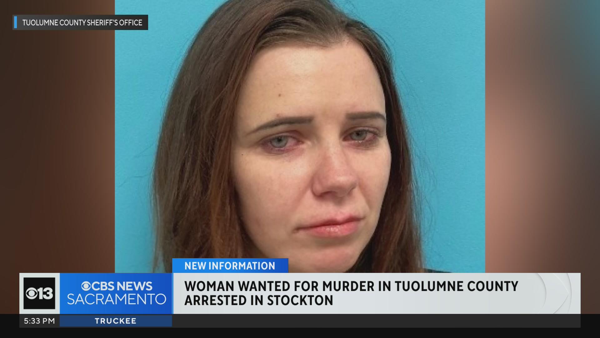 Woman wanted in connection with Tuolumne County man's death arrested