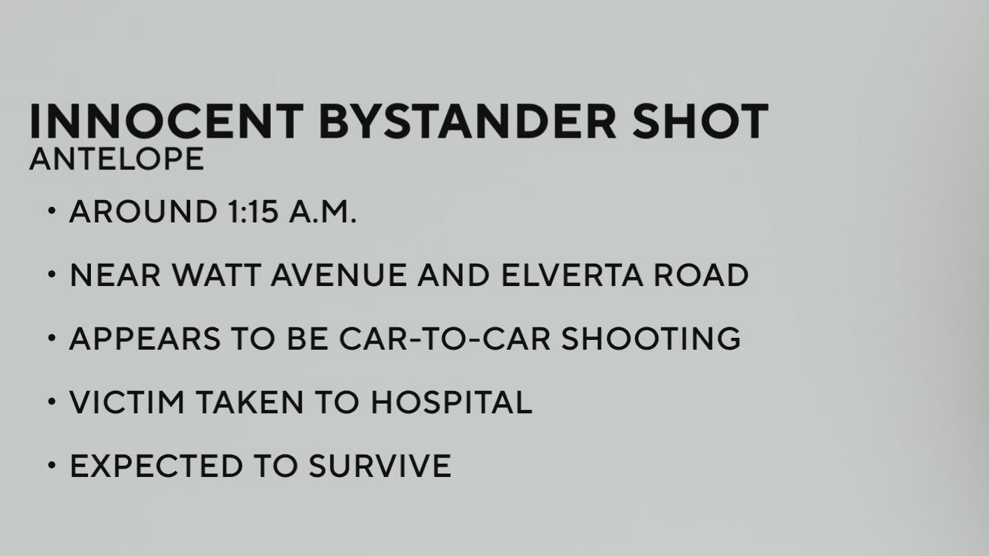 Man recovering after being shot in Antelope - CBS Sacramento