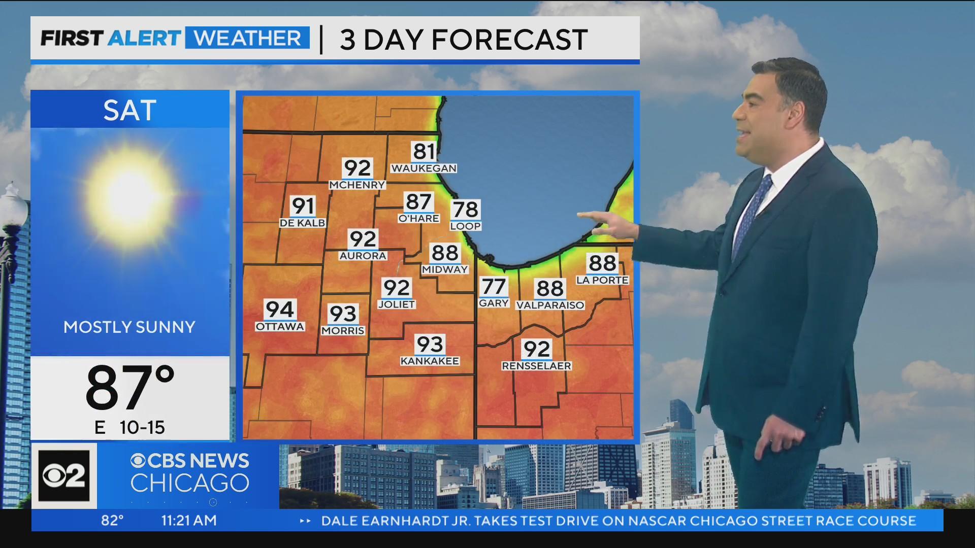 Chicago First Alert Weather: Severe weather in parts of our area - CBS ...