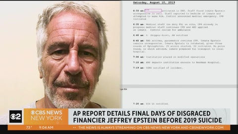 Jeffrey Epstein sent letter to Larry Nassar from prison before suicide