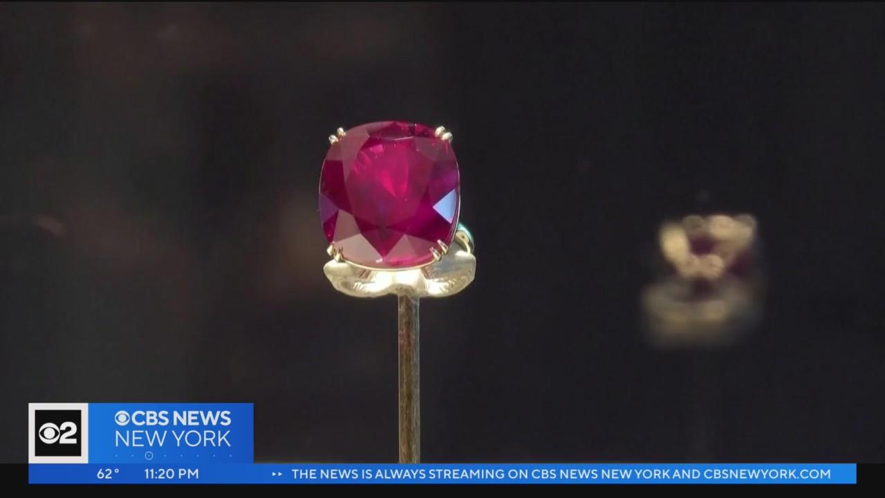 World's most expensive diamond & ruby sold in Sotheby's auction - CBS ...