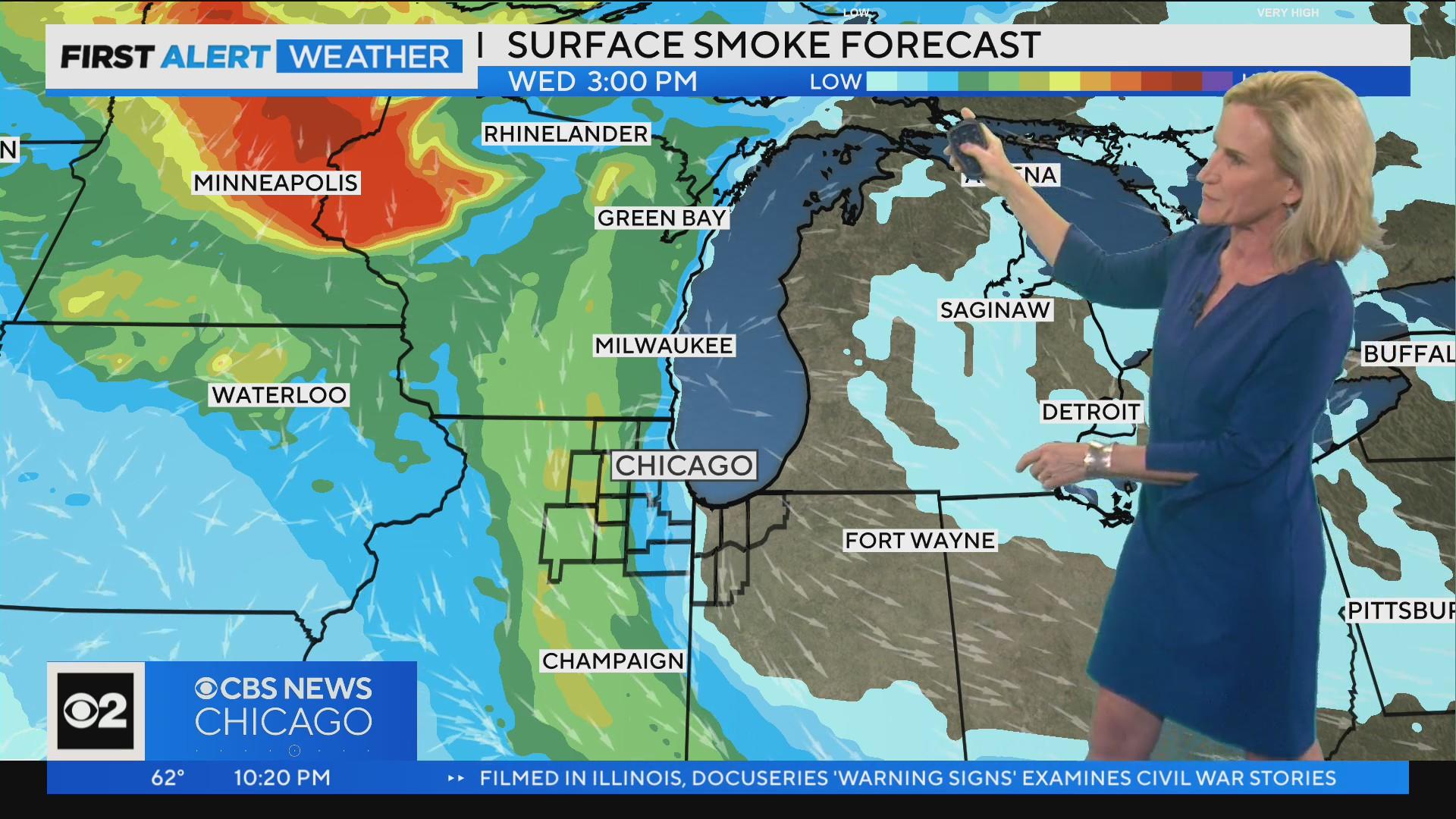 Chicago First Alert Weather: Rain moves out - CBS Chicago