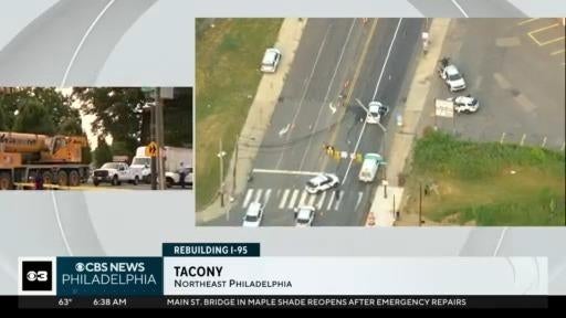 State Road closed near Philadelphia I-95 detour after crash - CBS ...
