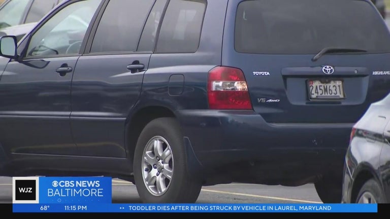 Toddler dies after being struck by vehicle near Laurel, Maryland - CBS ...