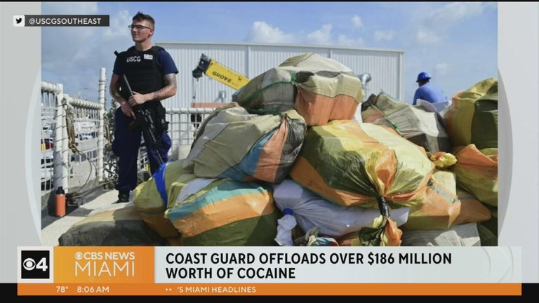 Coast Guard seizes cocaine worth $186 million in the Caribbean Sea and ...