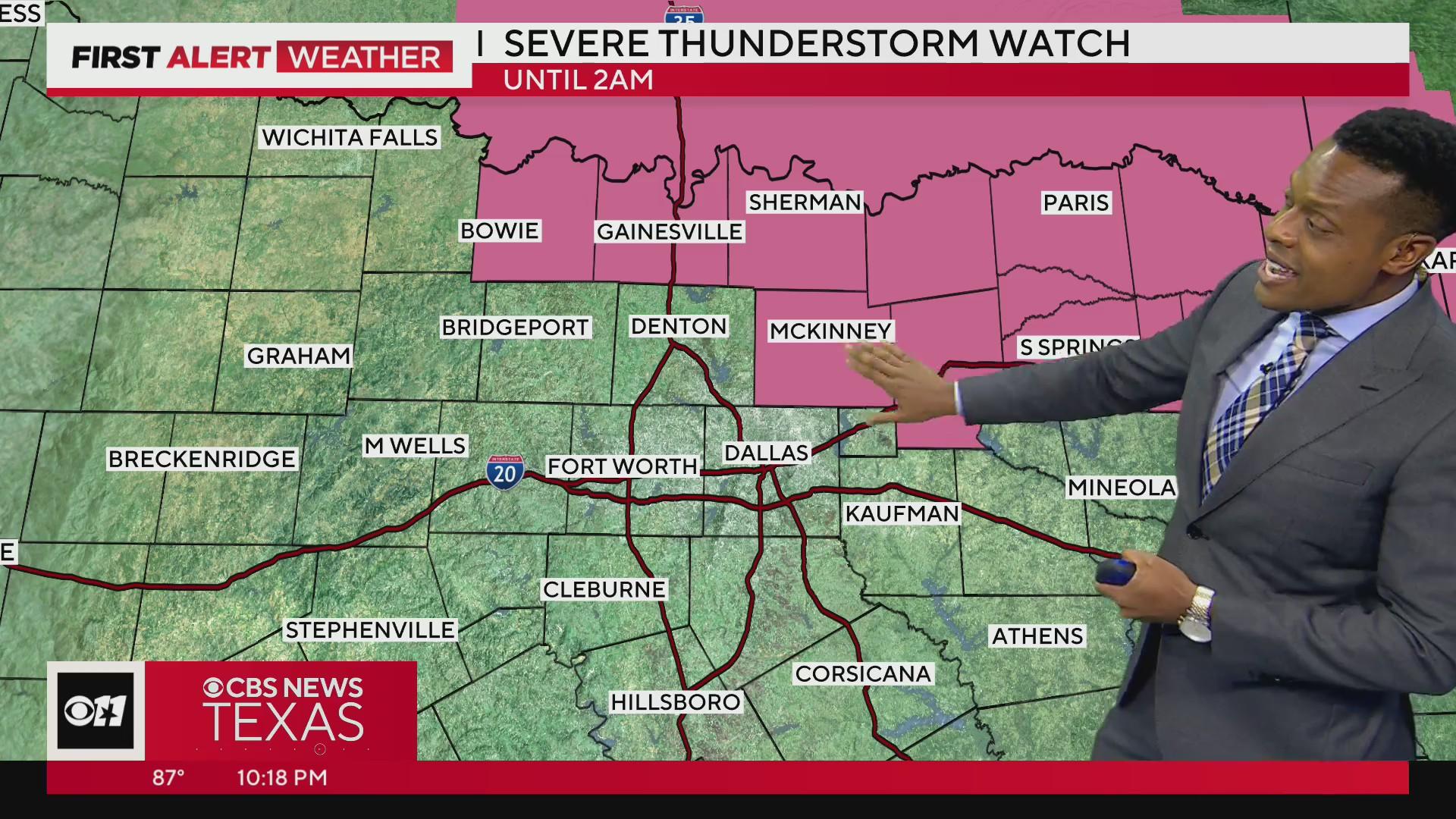 North Texas to soon catch a break from severe weather - CBS Texas