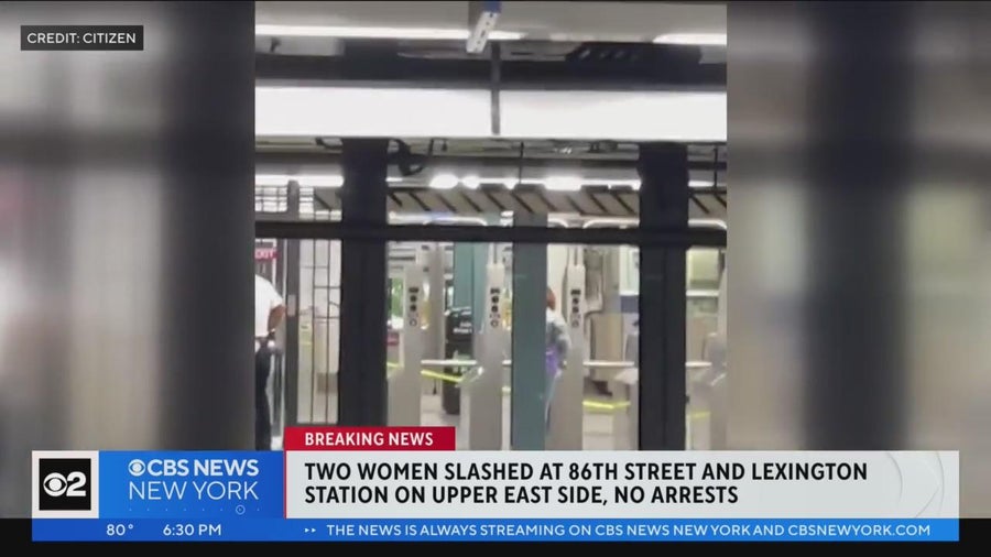 Sources: 2 women slashed at Upper East Side subway station - CBS New York