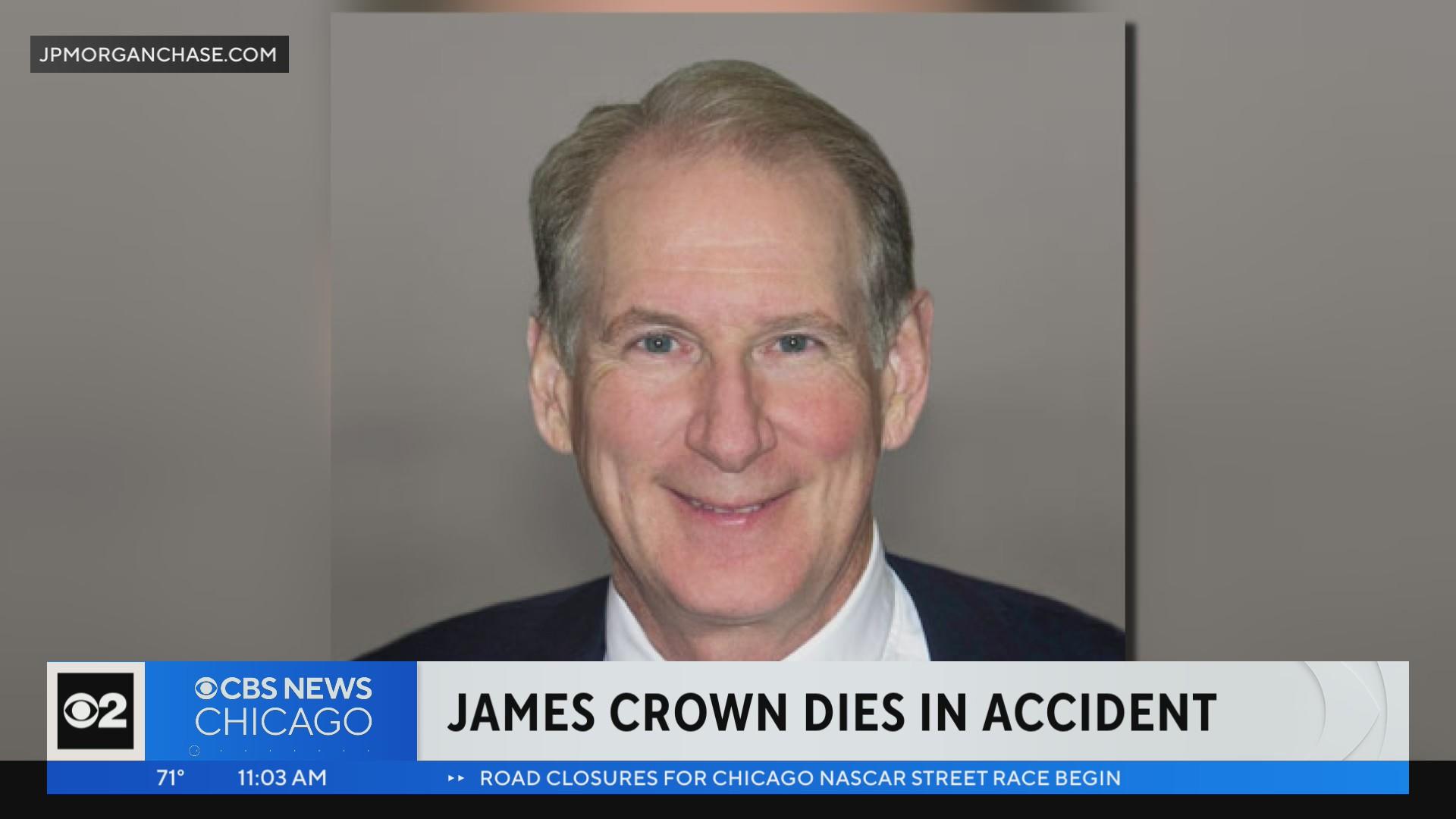 Prominent billionaire James Crown dies in crash at Colorado racetrack