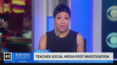 CPS teacher accused of using racial slur in social media post - CBS Chicago