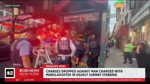Charges dropped in deadly Brooklyn subway stabbing - CBS New York