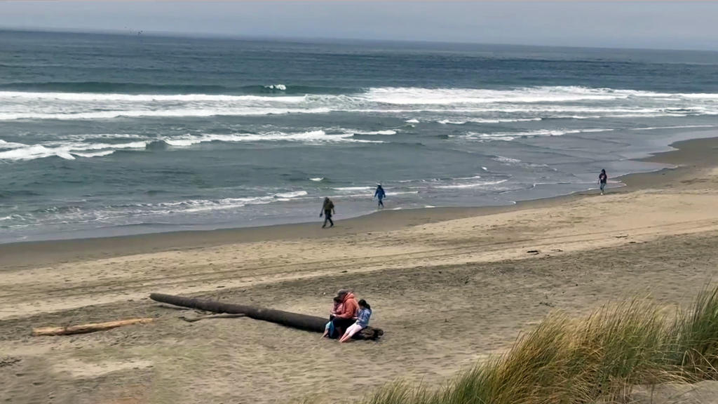 San Francisco Ocean Beach offers relief to inland residents sapped by