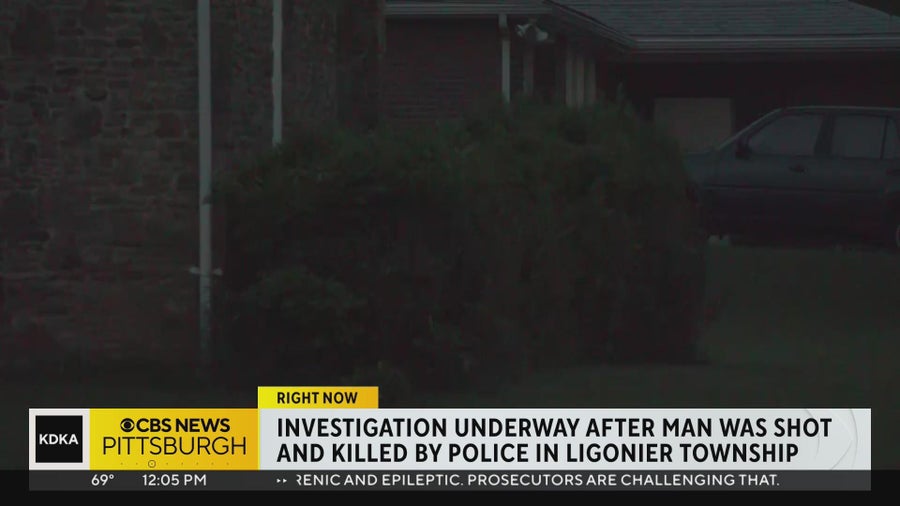 1 man dead after officer-involved shooting in Ligonier Township - CBS ...