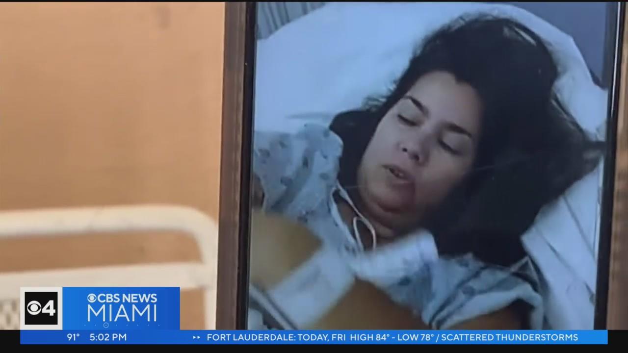 Woman attacked by two dogs in Miami neighborhood - CBS Miami