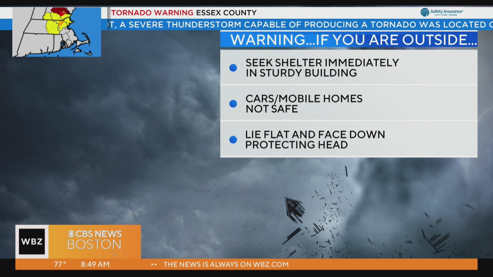 Next Weather Alert: Tornado Watch in place through Sunday