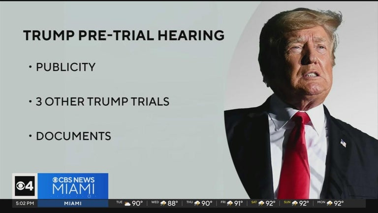 Hearing in Trump's classified documents case ends without trial date ...
