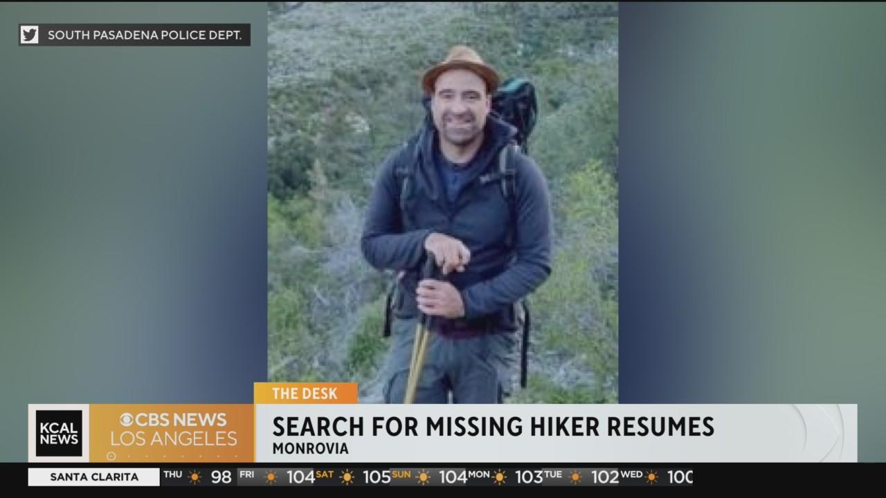 Monrovia search continues for missing hiker in severe conditions - CBS ...