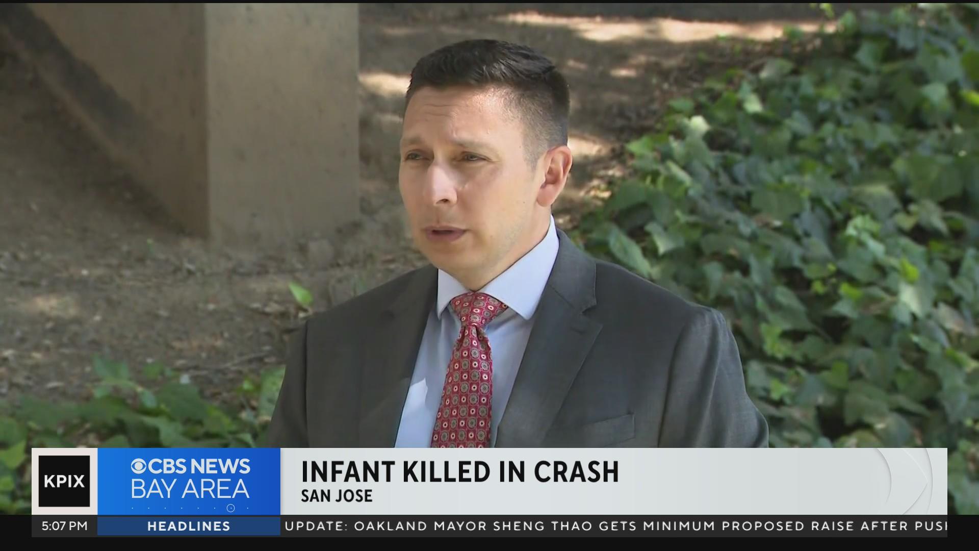 Infant killed, 2 injured when vehicle hits pedestrians in San Jose ...