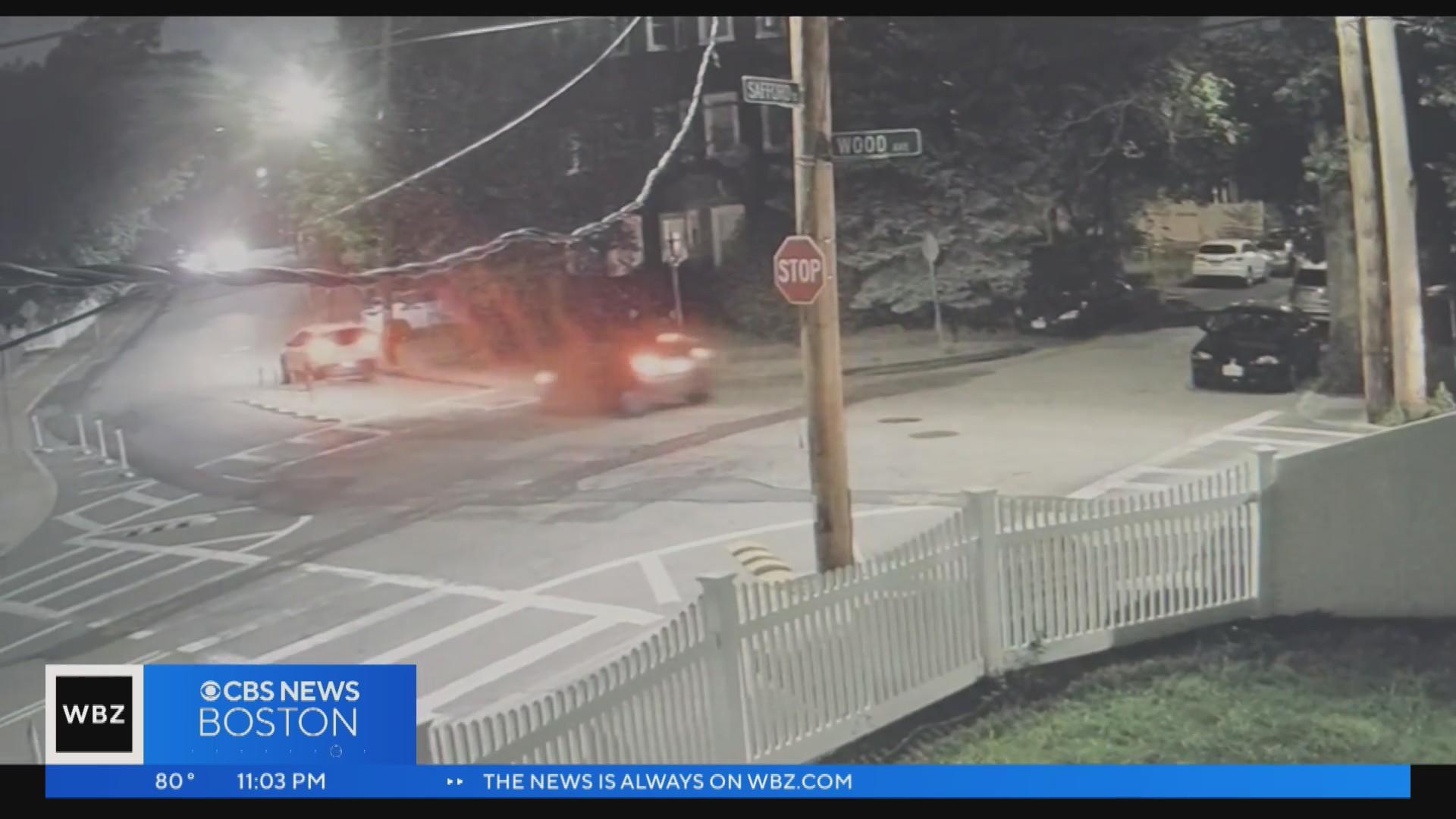 Boston Police search for gray car in connection with hit-and