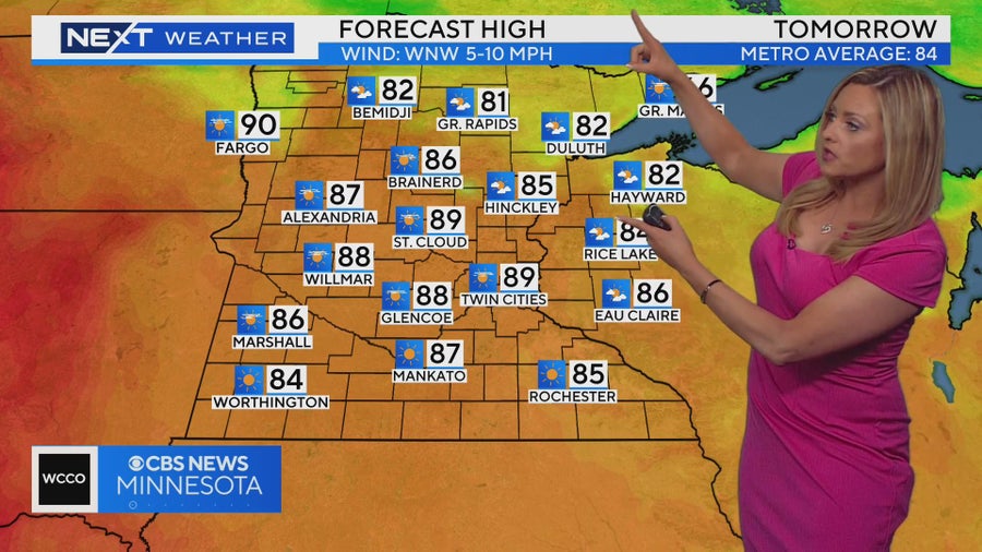 NEXT Weather: Dangerous heat on the way as scattered showers move out ...