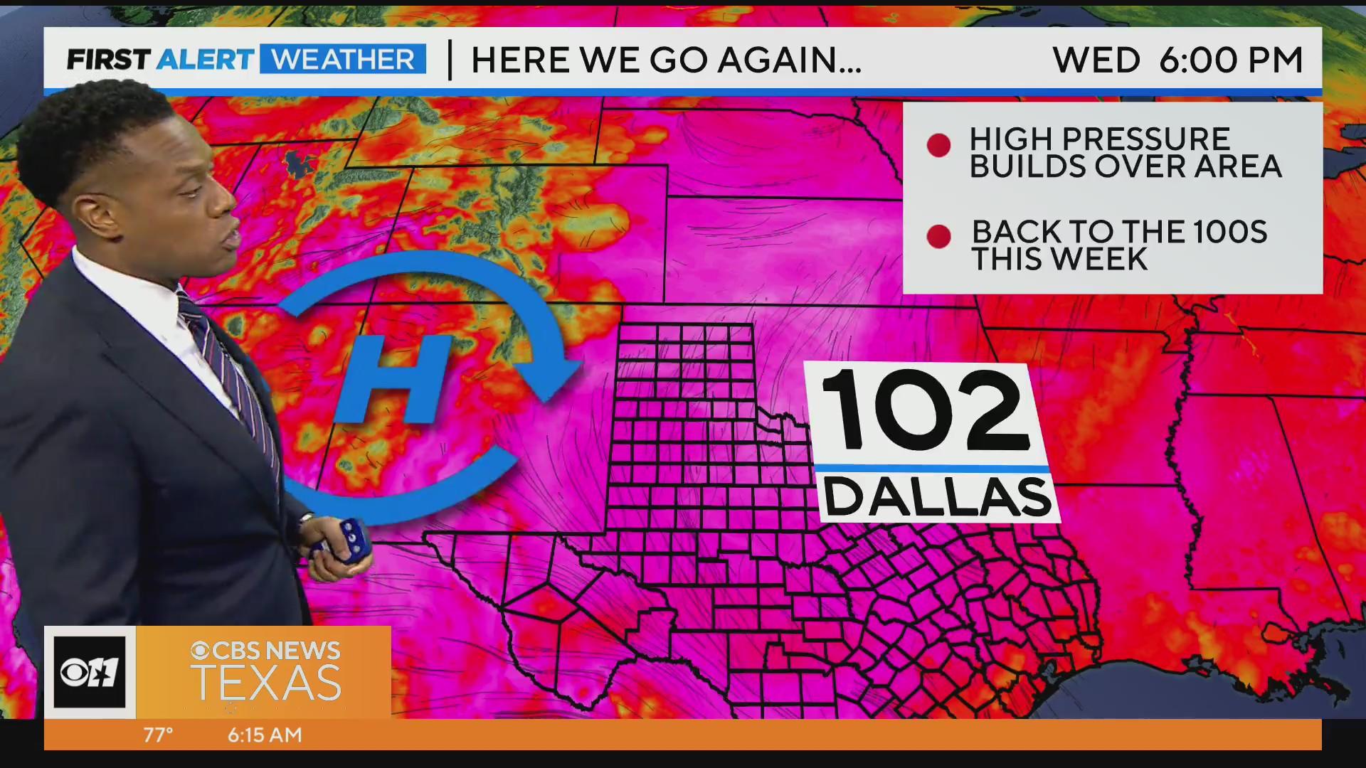 First Alert Weather: Heat Advisory in effect for parts of North Texas ...