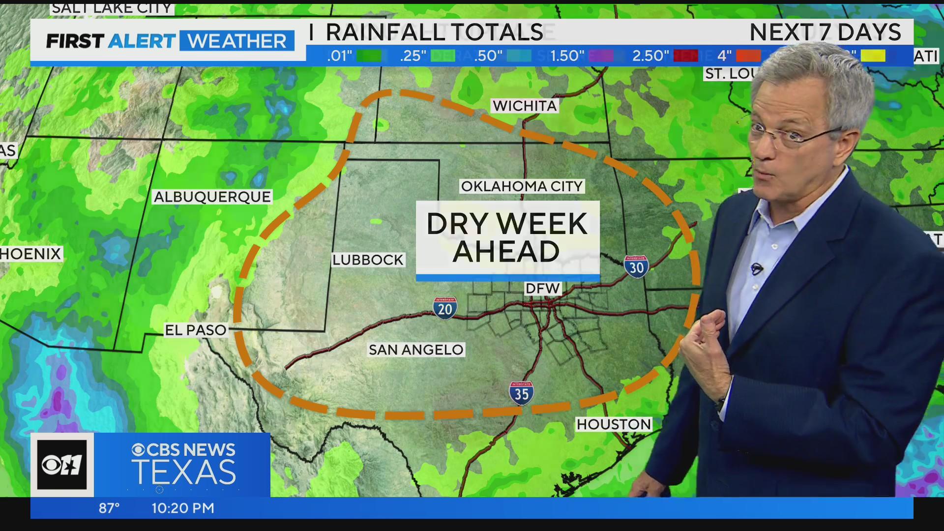 Widespread triple digits return Monday - CBS Texas
