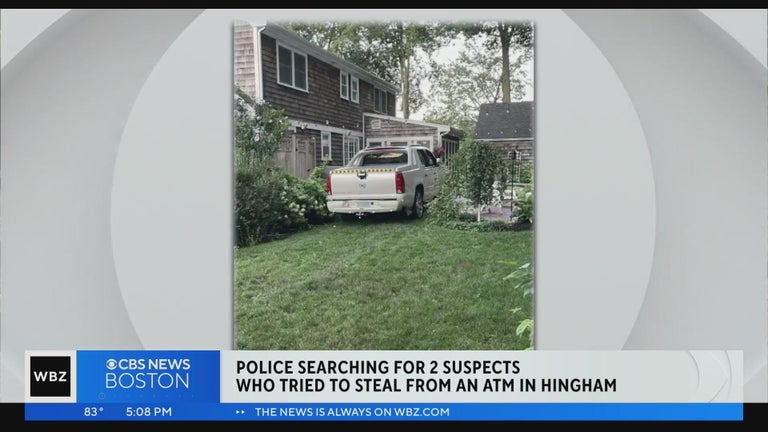 2 men wanted for trying to steal ATM from Bank of America in Hingham ...