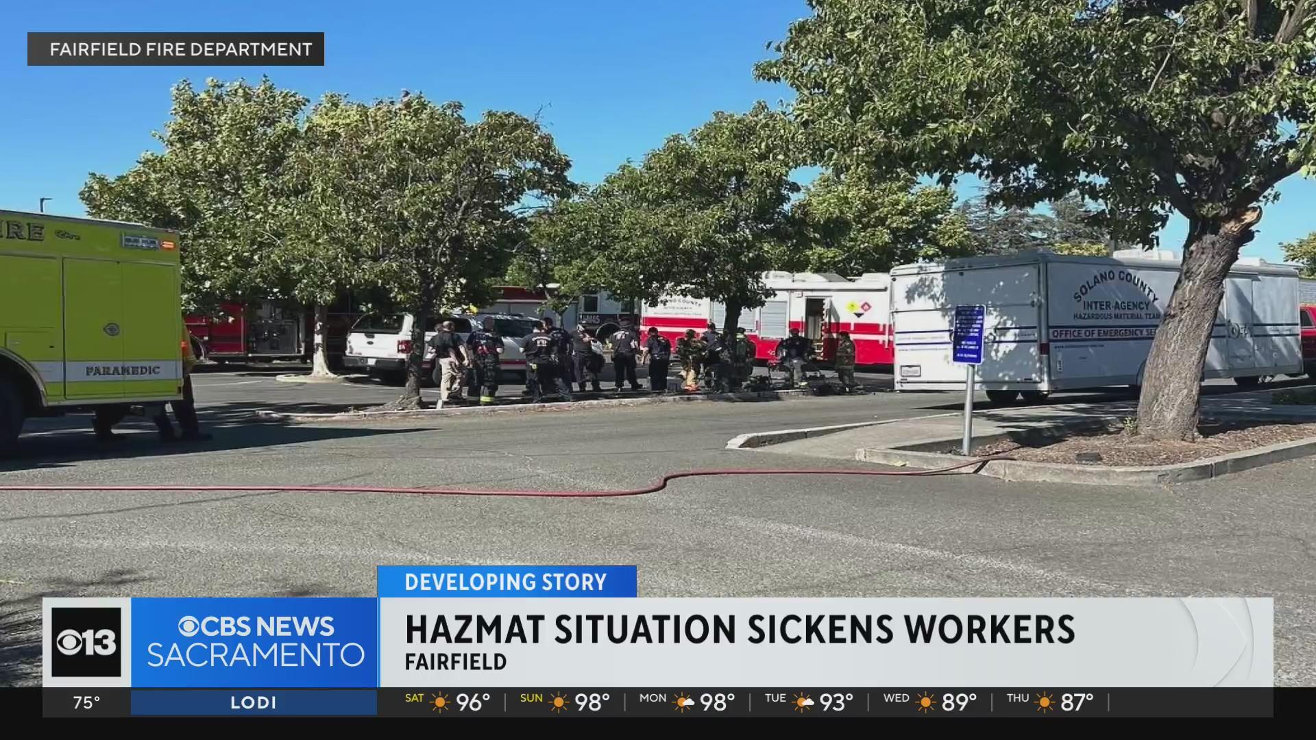 Irritant prompts hazardous materials response to Fairfield building ...