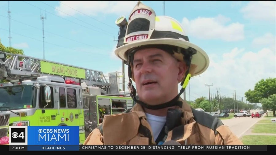 Two family dogs killed, firefighter injured in Miami Gardens home fire ...